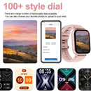 Hot Smart watch, multi-sport mode, call reminder, message reminder, custom wallpaper, compatible with iPhone/Android
