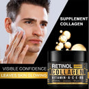 Retinol Collagen Men's Face Cream Skincare Moisturizing Brightening Hydrating Smooth Wrinkles Firming Facial Face Men Skin Care - M & M Global