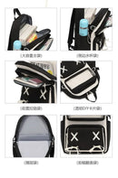 Miku Future School Backpack for Girls 2025 New Fashion Print Youth Pain Bag Large Capacity Backpack for School - M & M Global