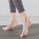 Women's Professional Yoga Socks Anti-Slip Sweat-Absorbent Breathable Pilates Ballet Dance Sport Socks for Active Ladies