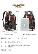 Messi C Ronaldo football bag star around high school students male and female large capacity backpack can be customized - M & M Global