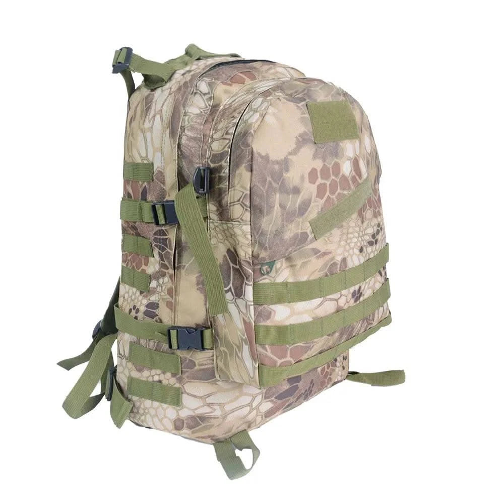 45L 3D Tactical Outdoor Camo bag Shoulder Attack Mountain riding charge bag Python Print PUBG Eating Chicken backpack - M & M Global