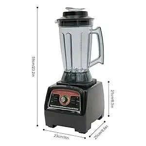 Commercial Stirrer, 2800W 57000RPM 3.9L Heavy Duty Stirrers Professional Countertop Stirrer Home High Speed Smoothie & Shakes St - M & M Global