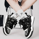 Trend Men's Shoes Outdoor Sneakers Lace-up Non Slip Running Shoes Couple Style Walking Shoes Breathable Tennis Shoe Plus Size 47 - M & M Global