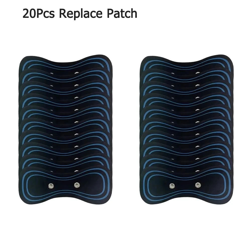 Neck Massager LCD Display EMS Electric Cervical Massage Patch Low-Frequency Pulse Muscle Stimulation Pad For Relaxation - M & M Global