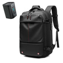 Travel Men 17 inch Laptop Backpack vacuum compression Backpack Business Large Capacity school Backpack expand outdoor backpack - M & M Global