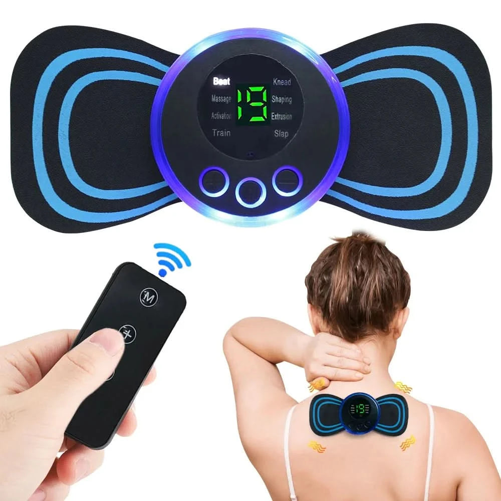 Multi functional intelligent mini massage stick portable neck massager shoulder and neck massage stick USB charging model - M & M Global