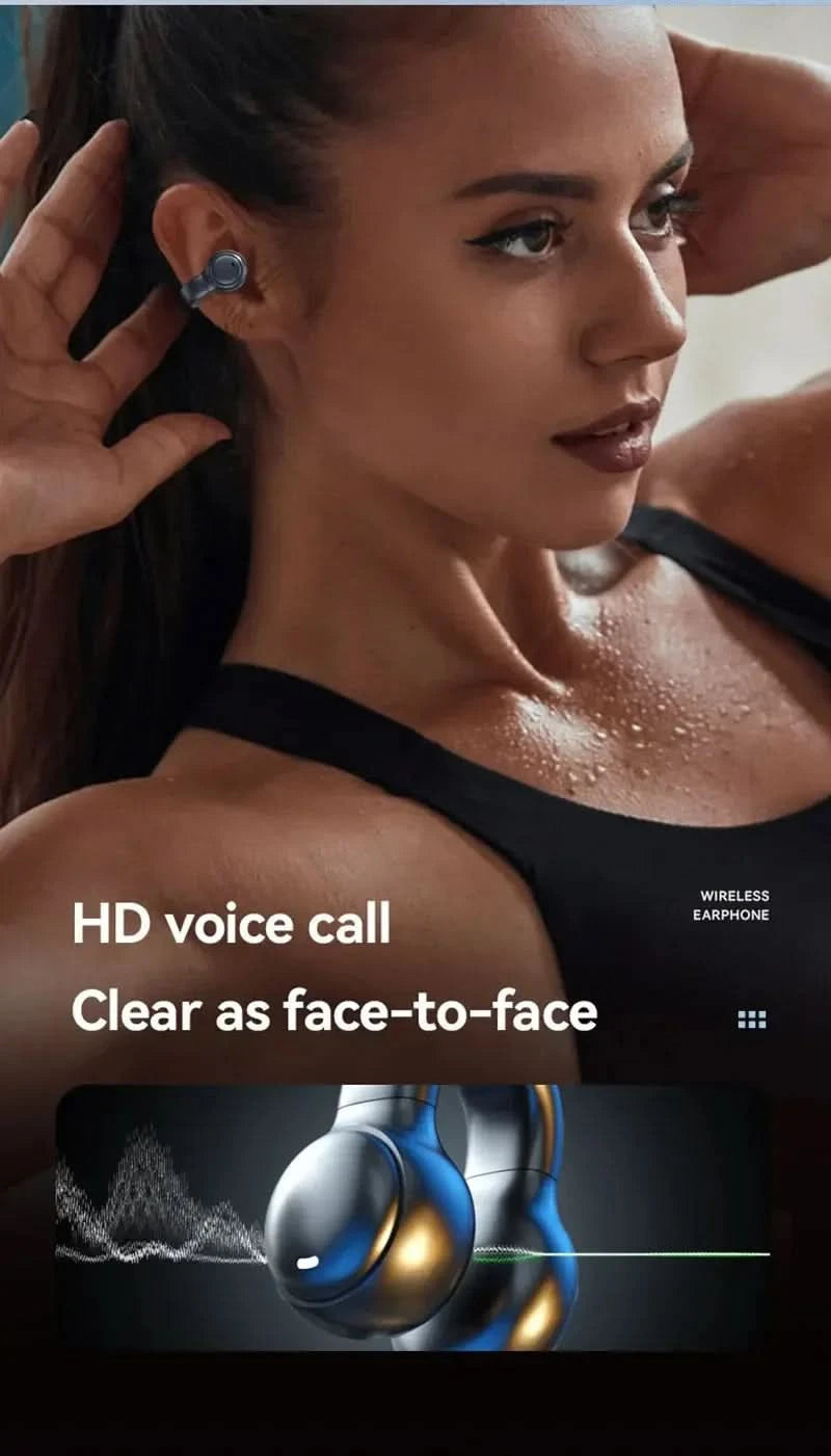 Sony Wireless Earbuds Bluetooth Headset Charging Noise Reduction Earphones Bone Conduction Headphones Cable Sport With Mic free