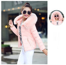 2025 Artificial raccoon fur collar winter jacket women Winter And Autumn Wear High Quality Parkas Outwear Women Coats