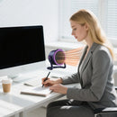 500W Portable Space Heater, 2-Mode Fast Heating Desk Warmer For Dorm Outdoor Living Room Camping Desktop RV Study Work Travel