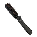 Natural Boar Bristle Beard Brush Men Facial Hair Cleaning Brush Professional Hairbrush Shaving Tools Beard Mustache Brushes - M & M Global