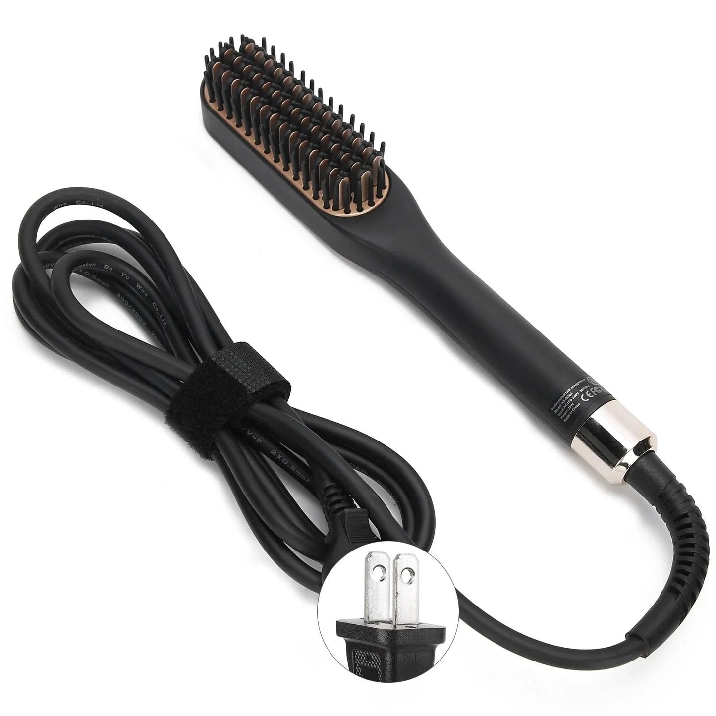 Electric Beard Straightening Comb Multifunctional Beard Straightener Brush Hair Styling Tool for Men - M & M Global
