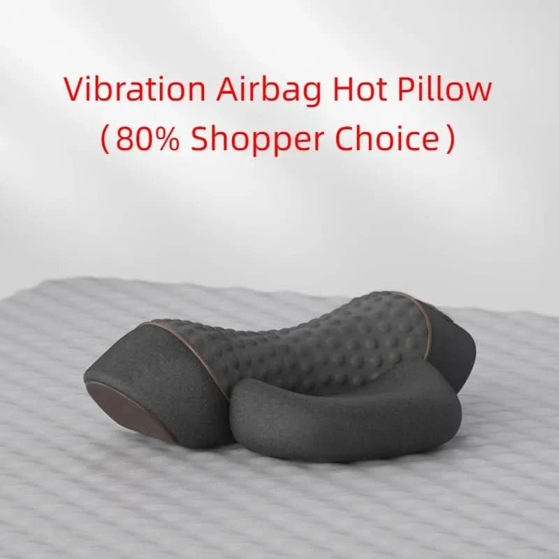 Hot Cervical Pillow Spine Sleeping Neck Massager Spine Non-traction Heating Compress Neck Masajeador Pillow Relaxation Treatment - M & M Global