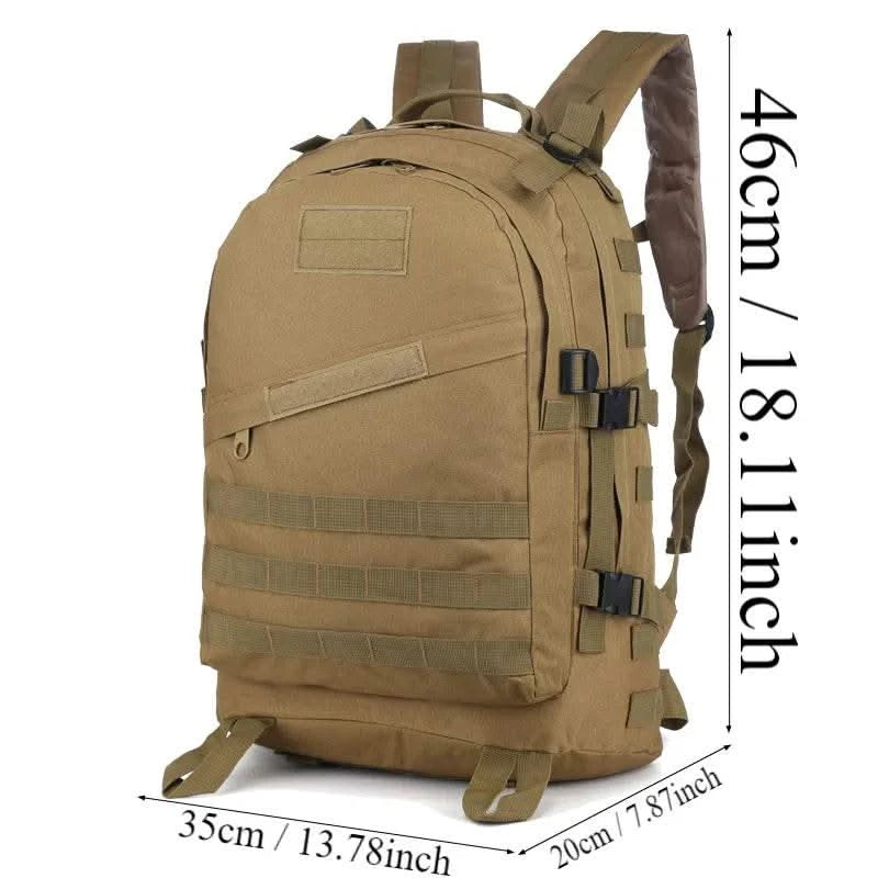 50L 3D Outdoor Sport Tactical Backpack Waterproof Hunting climbing Backpack Camping Hiking Trekking Rucksack Travel Bag Pack - M & M Global