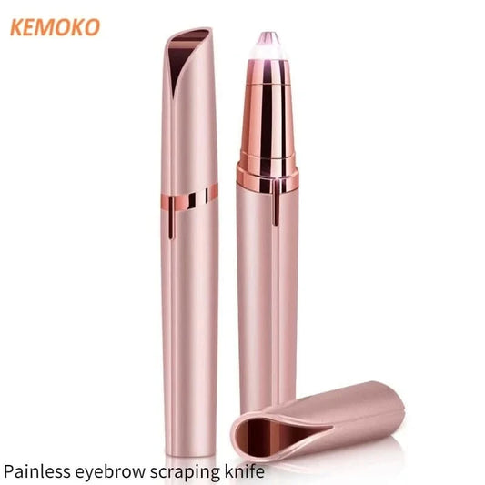 Electric Eyebrow Trimmer Security Hair Removal Eye Brow Epilator USB Charger Mini Shaper Shaver Hair Removal Painless Beauty - M & M Global