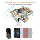 Tuya WiFi doorbell  2-way HD 1080P, microSD/cloud, waterproof, 1000mAh battery, long standby,Wireless Security Camera - M & M Global
