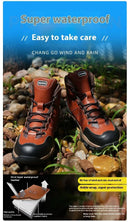 Men’s Steel Toe Work Shoes Widen Metatarsal Protection Puncture-Resistant Slip & Abrasion-Resistant Construction Work Shoes