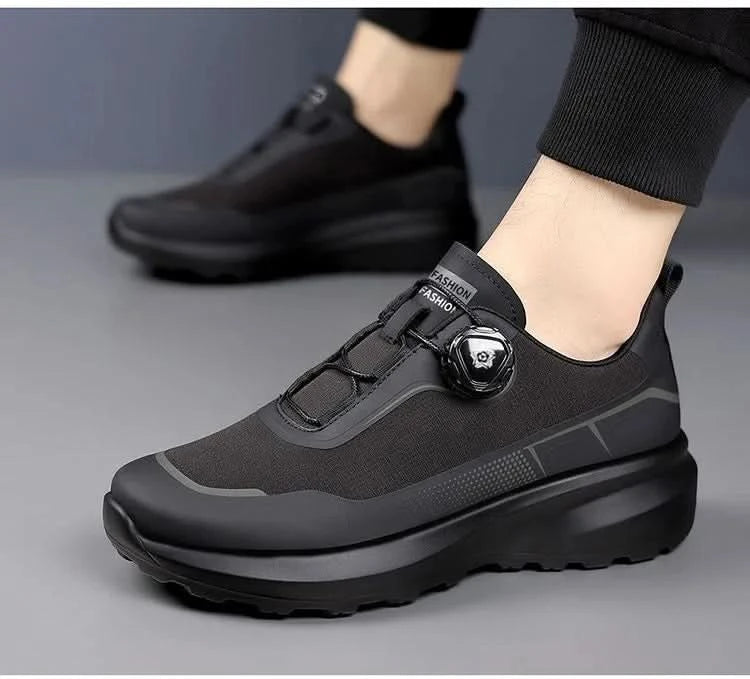 Fashion Casual Men's Shoes Designer Rotating Buckle Men Sneakers Thick-Soled Comfortable Outdoor Walking Shoes Zapatillas Hombre - M & M Global