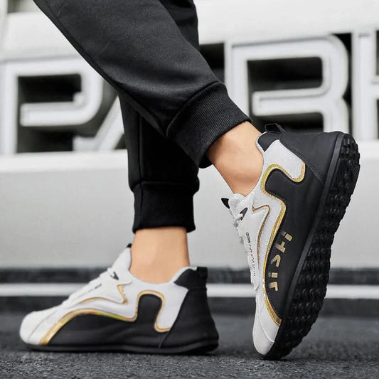 Men's lightweight,breathable,elastic and casual sports shoes are wear-resistant and non slip,suitable for daily outdoor run - M & M Global
