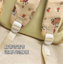 Cute Capybara Backpack for Girls Boys Student Teenager Children's Rucksack Women Cute Casual School Bags Kids Birthday Gift Toy - M & M Global