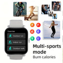 Activity tracking smartwatch, wireless talk/dial, pedometer, various APP alerts, suitable for men and women, sports watch, messa
