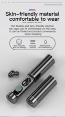 N21 Wireless Earphones Stereo Bass Earbuds LED Digital Display Headphones With Microphone TWS Headsets Lights For Smartphone - M & M Global