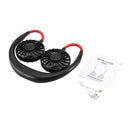 USB Charging Lazy Neck Fan Rechargeable Practical Wearable Sports Fan Convenient Outdoor Indoor Portable Fan - M & M Global