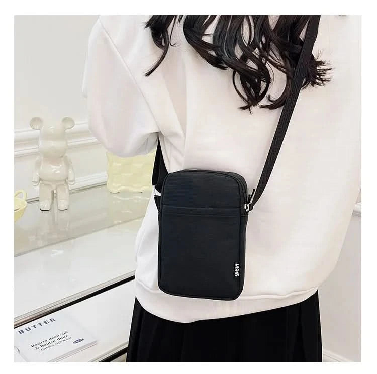 New Fashion Mobile Phone Bag Women's Messenger Bag All-match Mini Small Crossbody Bag Hanging Neck Coin Purse Vertical Handbag - M & M Global