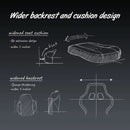 Dowinx Gaming Chair with Pocket Spring Cushion, Ergonomic Computer Chair High Back, Reclining Game Chair Pu Leather 350LBS