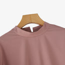 ZANZEA Women Elegant Party Blouse Vintage Mesh Ruffle 3/4 Sleeve Tops 2024 Autumn Stand Collar Shirts Korean Version Loose Tunic