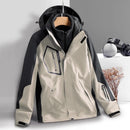 Two-piece Jacket for Men Detachable Windproof Waterproof Mountaineering Clothing 3-in-1 Outdoor Waterproof Jacket New Style