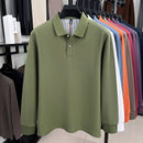 100% cotton trendy fashion brand spring and autumn new comfortable long sleeved men hot selling designer original polo shirt top