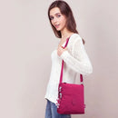 High Quality Fashion Men Women Shoulder Messenger Bag Small Cross Body Phone Purse Lightweight Blue Grey Black Red Purple M0910 - M & M Global