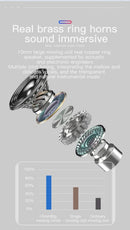 N21 Wireless Earphones Stereo Bass Earbuds LED Digital Display Headphones With Microphone TWS Headsets Lights For Smartphone - M & M Global