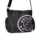 Canvas Messenger Handbag Washed Women Oblique Straddle Canvas Bag Large Capacity Simple Vintage Cartoon Leisure Shoulder Handbag - M & M Global