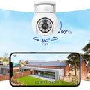 Sannce 4K POE Camera H.265 Human Detection Smart Tracking Full color Onvif 8MP IP Security Camera Protect For Video Surveillance
