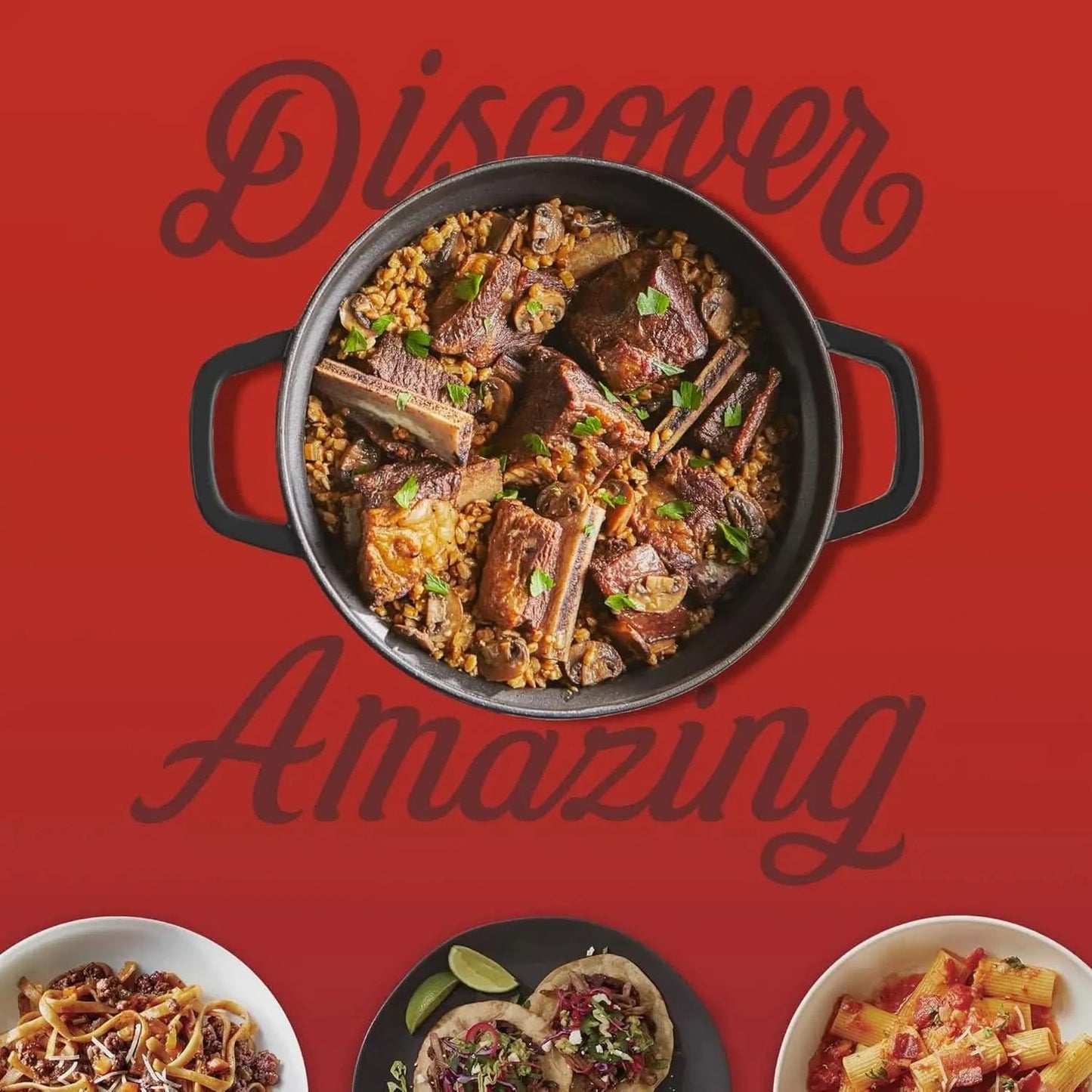 Instant Electric Round Dutch Oven, 6-Quart 1500W, From the Makers of , 5-in-1: Braise, Slow Cook, Sear/Sauté, Cooking Pan, Food - M & M Global