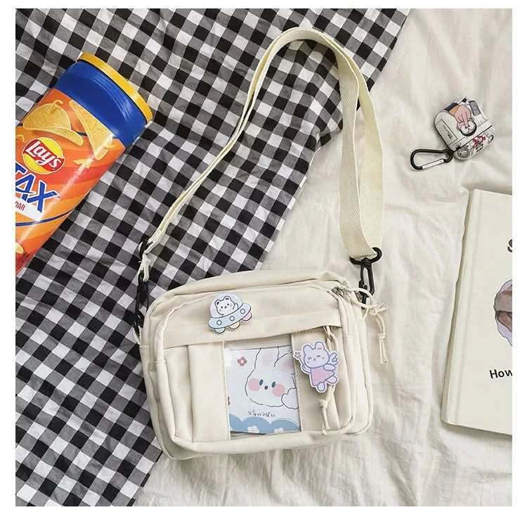 New Kawaii Bag Girls New JK Transparent Bag Small Crossbody Bag For Women Purses and Handbags Shoulder Bag Itabag Bolso - M & M Global