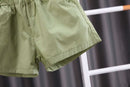 2023 Summer Brother Sister Outfits Boy Kid Flower Casual Shirt+Shorts 2pcs Girl Flower set - M & M Global