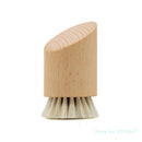 Wood Handle Facial Cleaning Brush Deep Clean Manual Soft Face Massager Skin Pore Clean Brush Face Care Brush Beauty Tool - M & M Global
