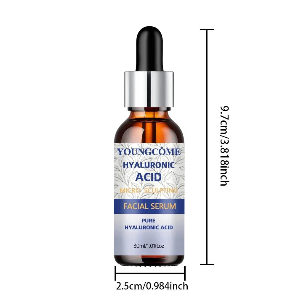YOUNGCOME Hyaluronic Acid Facial Serum Nourishes The Skin Remover Moisturizing Repair Anti-aging Essence Facial Skin Care - M & M Global