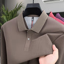 100% cotton trendy fashion brand spring and autumn new comfortable long sleeved men hot selling designer original polo shirt top