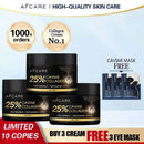 Caviar Wrinkle Remover Face Cream Free Eye Mask Collagen Lifting Firming Fade Fine Lines Anti-aging Moisturizing Korean Cosmetic - M & M Global