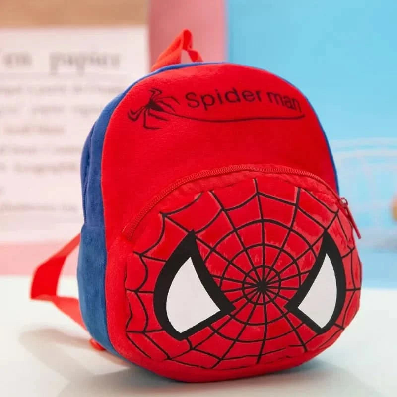 MINISO Disney Cartoon Backpack Mickey Mouse Minnie Winnie The Pooh Plush School Bag Kindergarten Child School Supplies Baby Bags - M & M Global