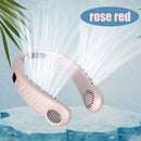 Summer Hot Deal Neck Fan 5-Level Speed Flexible Silicone Families/Travelers/Campers - Beach/Hiking/Outdoor Cooler Limited Offer - M & M Global