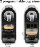 Espresso Pod Machine for Home, Compact Capsule Coffee Maker for NS Original Pods, 20 Bar High Pressure Pump, 22oz Removable Wate - M & M Global