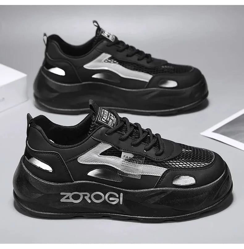 New Summer Men Shoes Breathable Outdoor Sneakers Platform Casual Sneakers Running Shoes Hollow out Sandals Zapatillas Hombre - M & M Global
