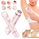 Electric Razors for Women Painless Women Mustache Epilator Leg Bikini Body Hair Trimmer Women Hair Removal for Pubic Legs Body - M & M Global