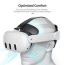Mixed Reality Facial Interface for Meta Quest 3 Pro Style Facial Interface Open XR Gasket Replacement (Headstrap not Included) - M & M Global