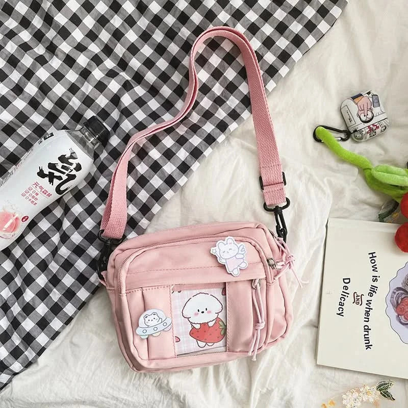 New Kawaii Bag Girls New JK Transparent Bag Small Crossbody Bag For Women Purses and Handbags Shoulder Bag Itabag Bolso - M & M Global